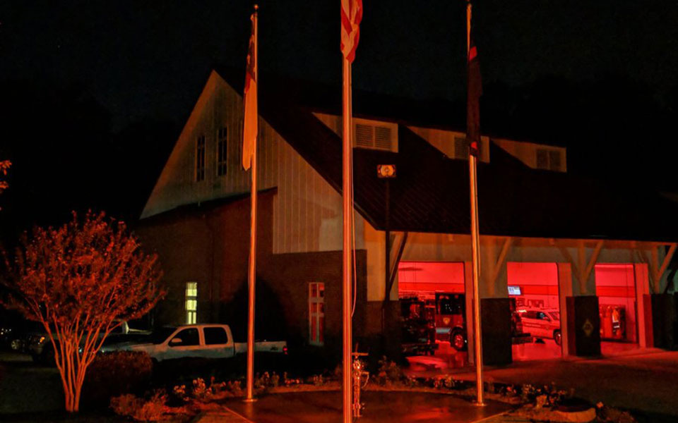 Light the Night for Fallen Firefighters Memorial Weekend