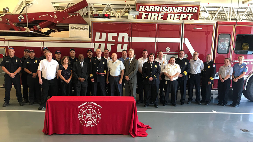 NFFF and MAGLITE® Honor the Harrisonburg Fire Department