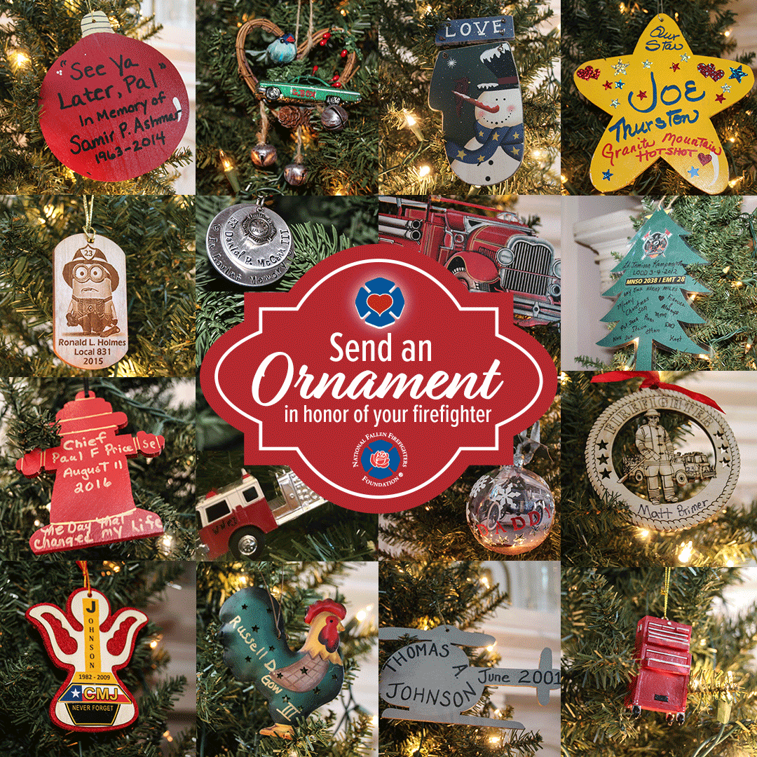 Send an Ornament for the 2020 Fire Hero Family Tree