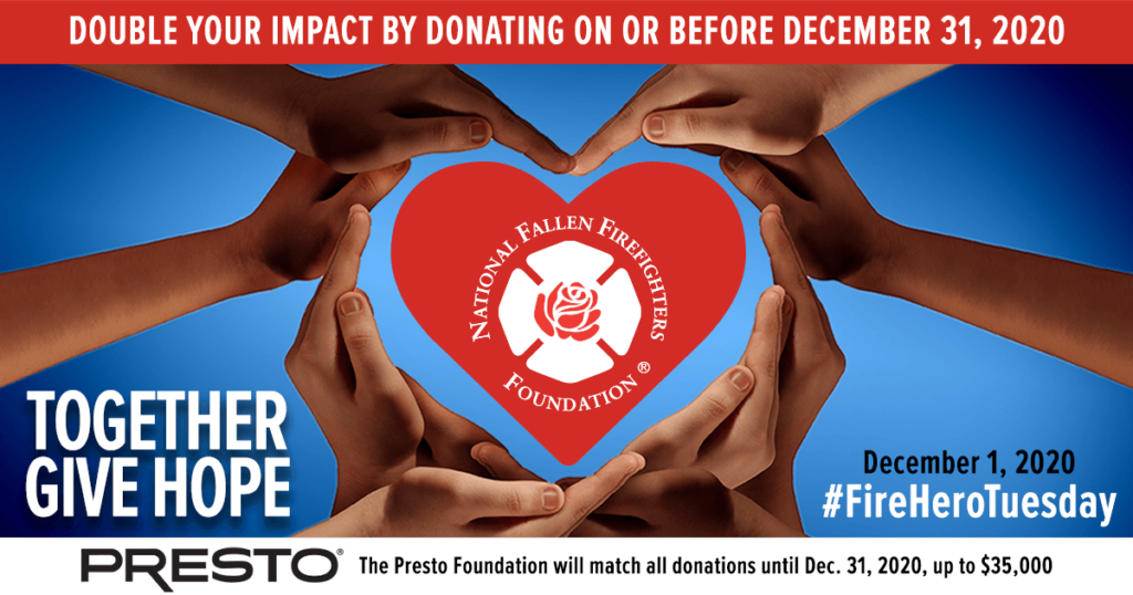 Make Your #GivingTuesday a #FireHeroTuesday