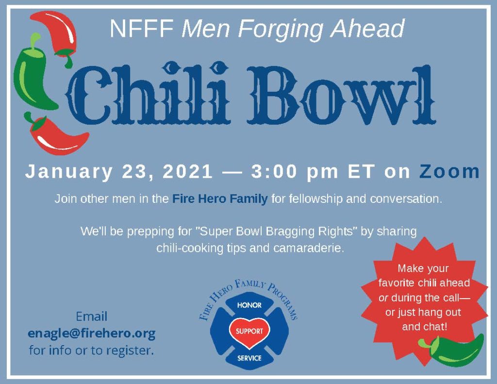 Men Forging Ahead Chili Bowl