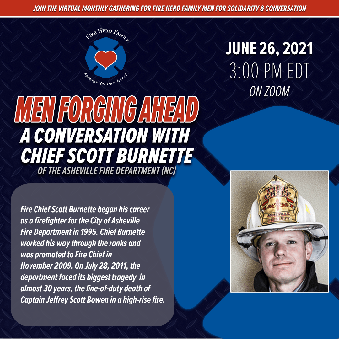 Men Forging Ahead – A Conversation with Chief Scott Burnette