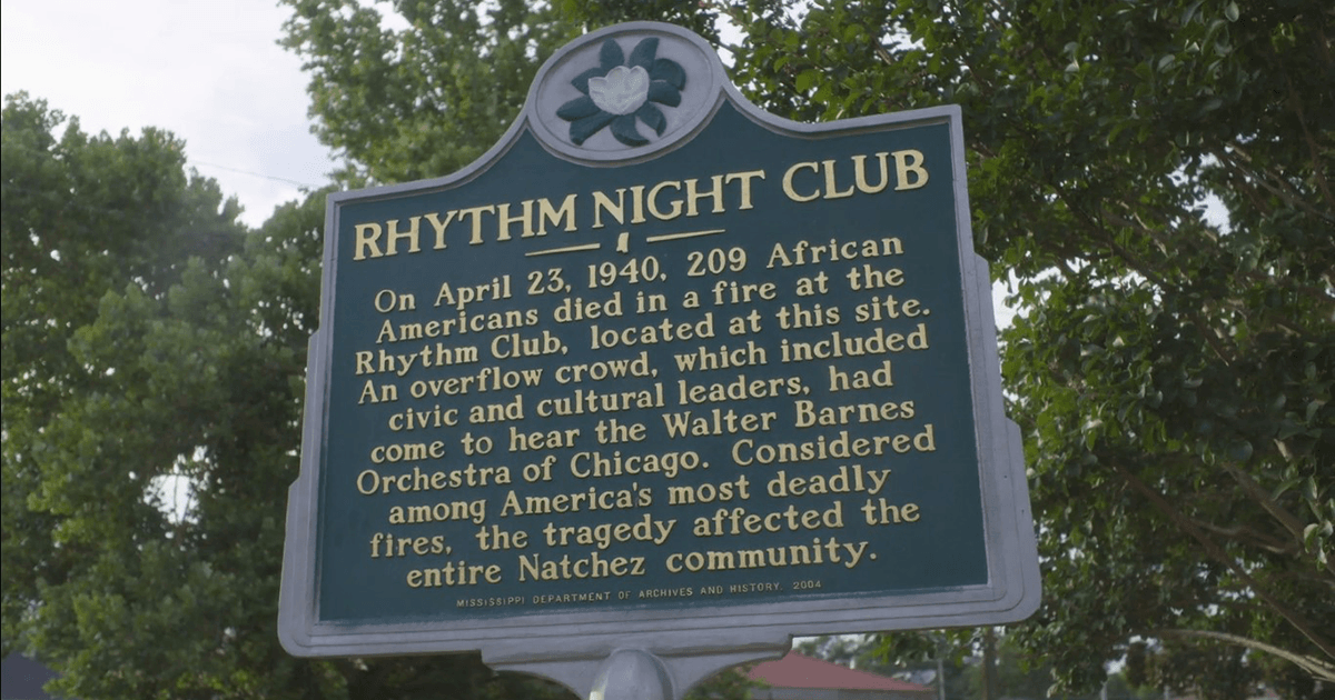 Natchez Rhythm Club Fire
