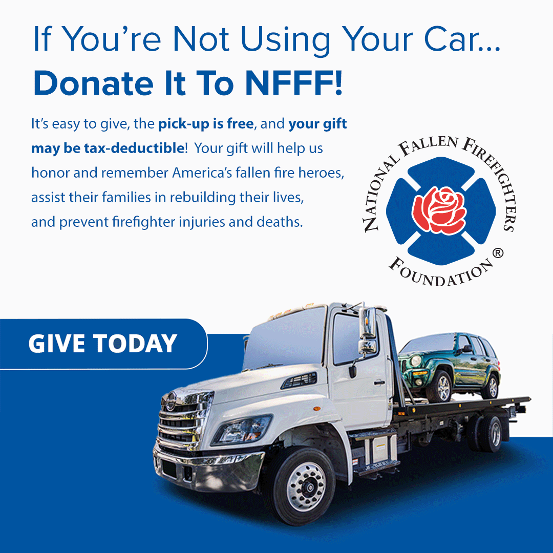 Donate Your Old Car to Support NFFF