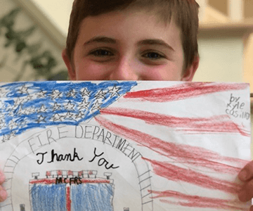 We Thank Firefighters