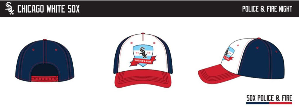 Chicago White Sox Police and Fire Night Hat