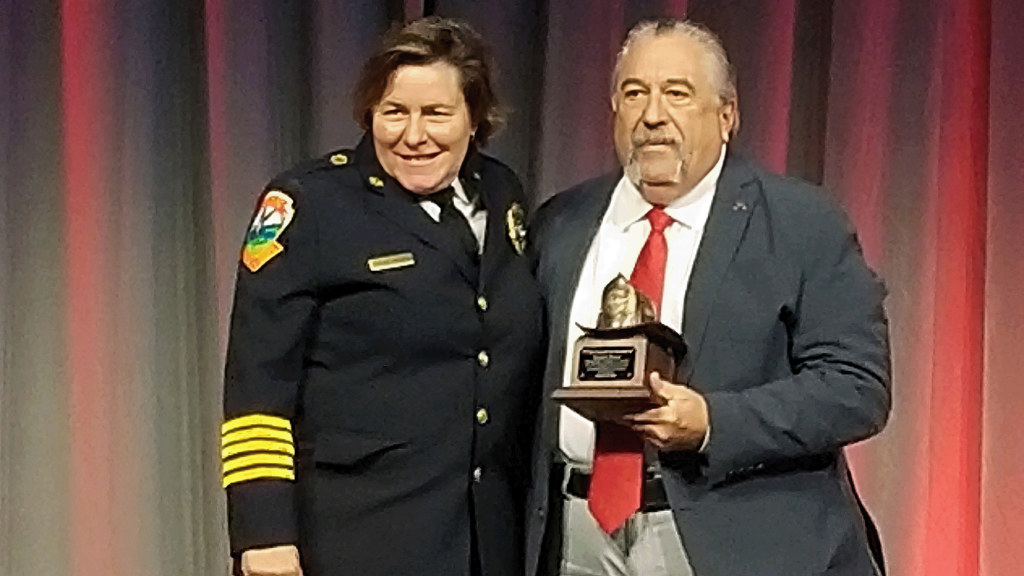 Chief Siarnicki and NFFF Honored for Outstanding Contributions to the Fire Service
