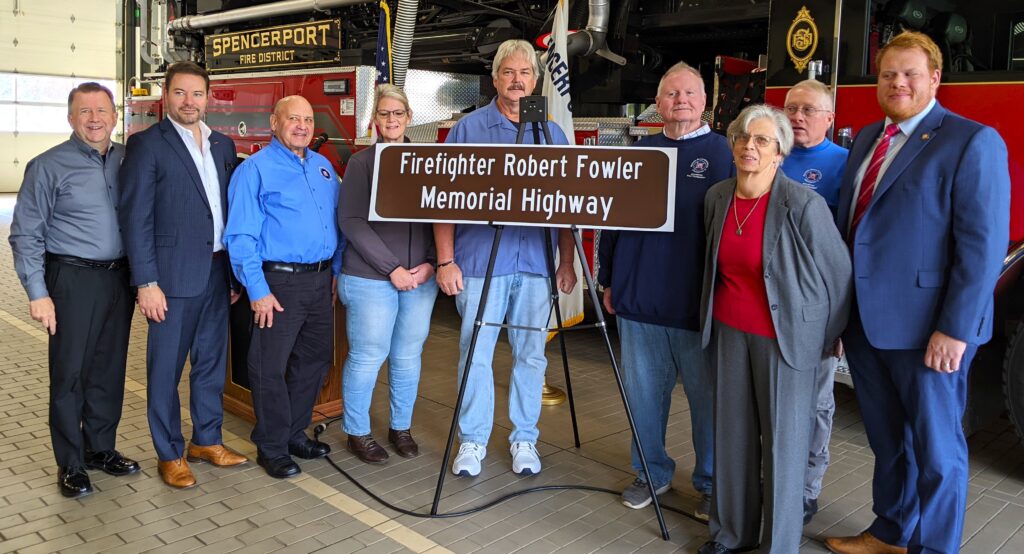Firefighter Robert Fowler Memorial Highway Dedication