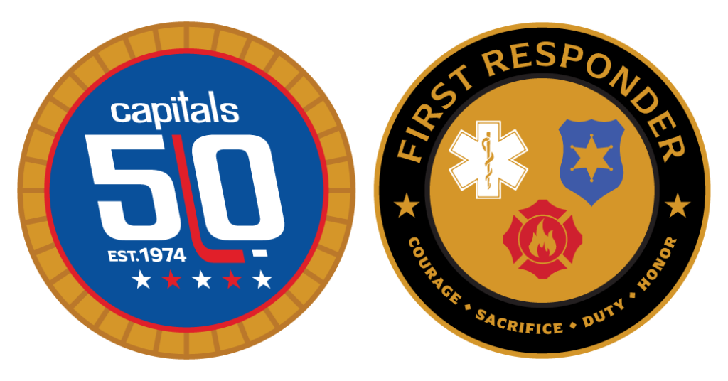 Washington Capitals First Responder Coin 2025